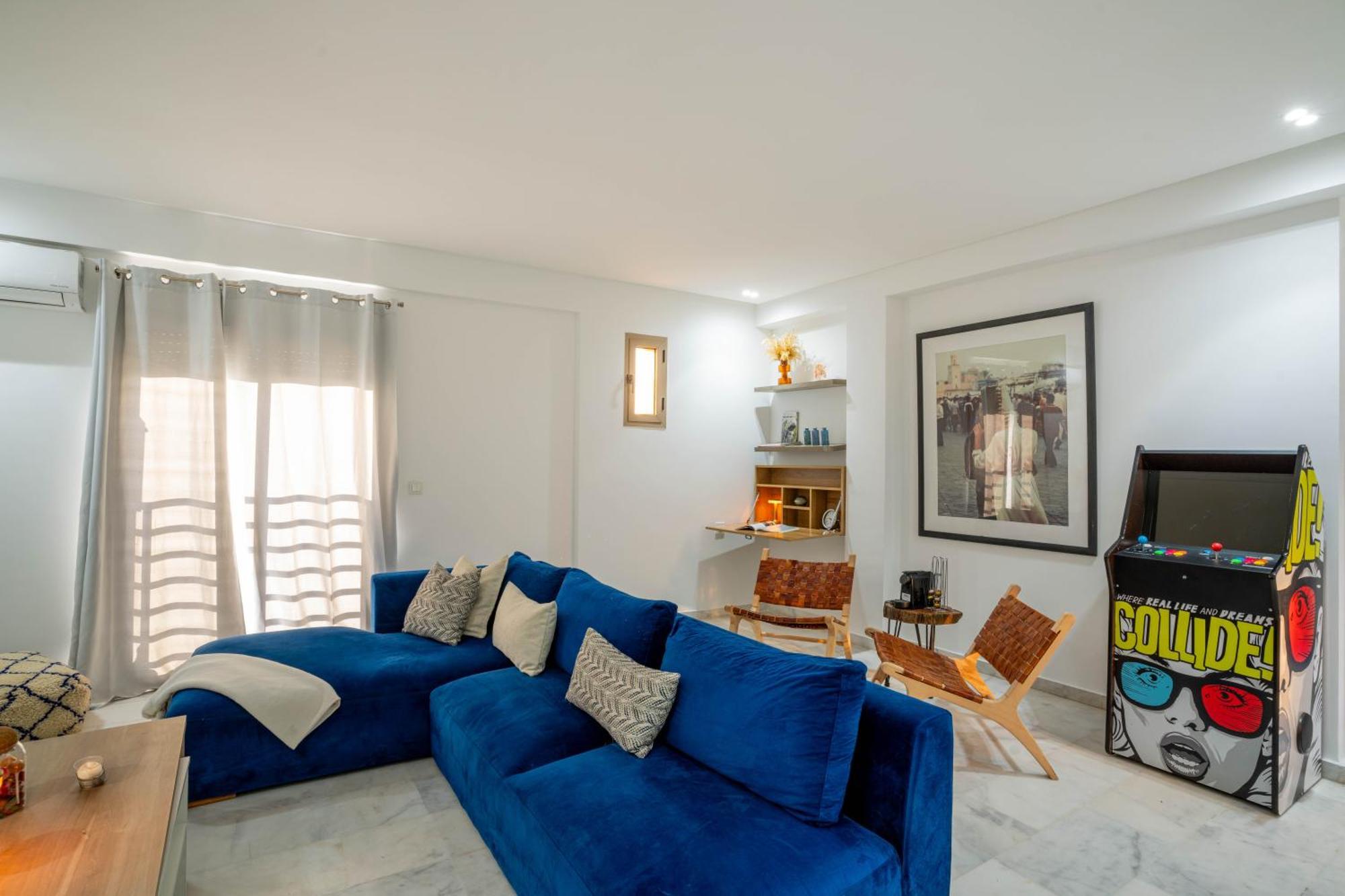 New ! Unique Equipped Flat In The Heart Of Marrakech Apartment Marrakesh Bagian luar foto